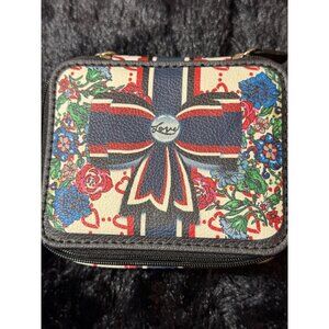 Brighton Be Beautiful Jewelry Travel Case With Bow & Floral Design